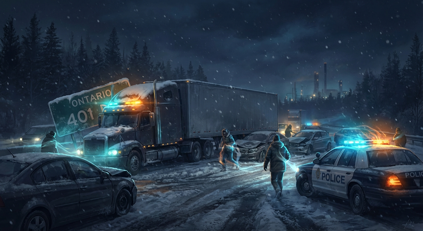 Multi-Vehicle Collision on Highway 400