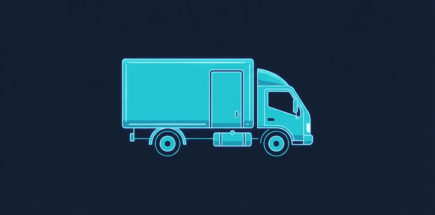 Box truck straight truck