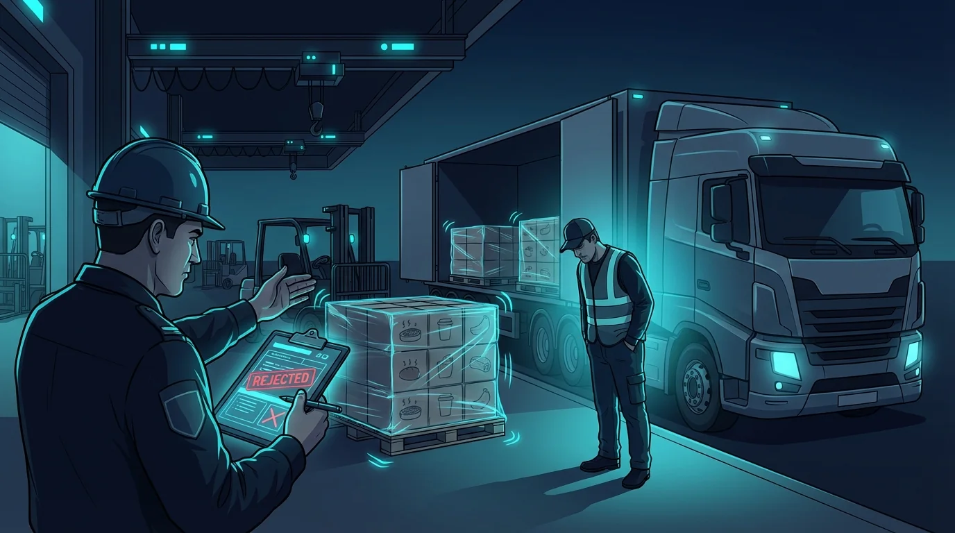 Temperature Deviation Rejects Food Shipment