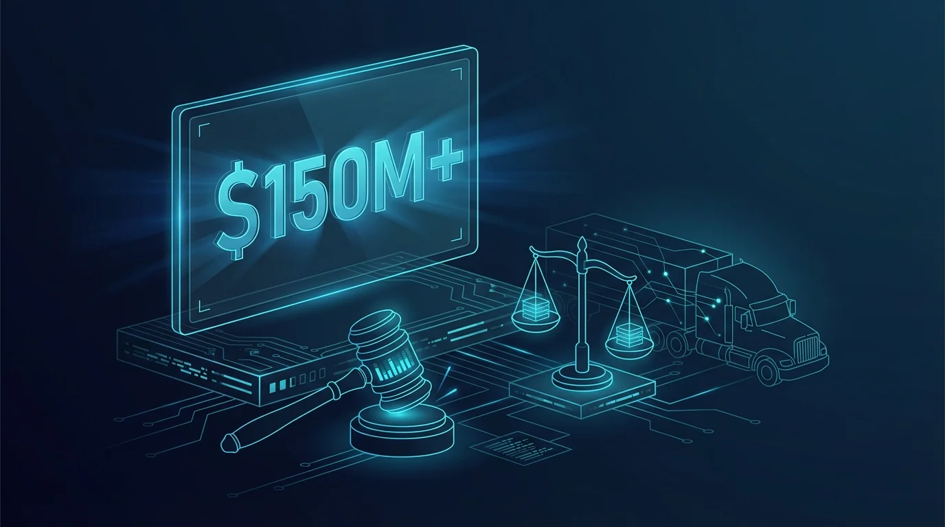 Courtroom representing nuclear verdict trucking lawsuits