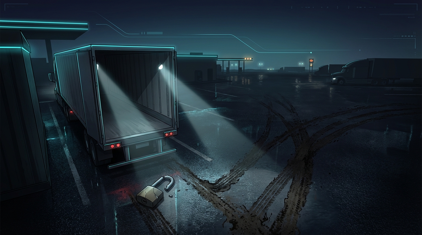 Cargo Theft at Truck Stop