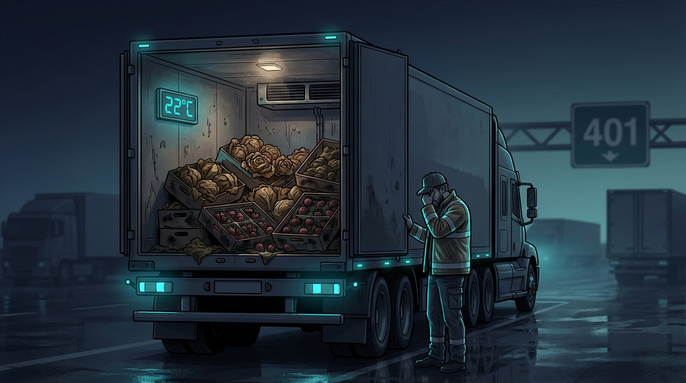 Compressor Failure Spoils Produce Load