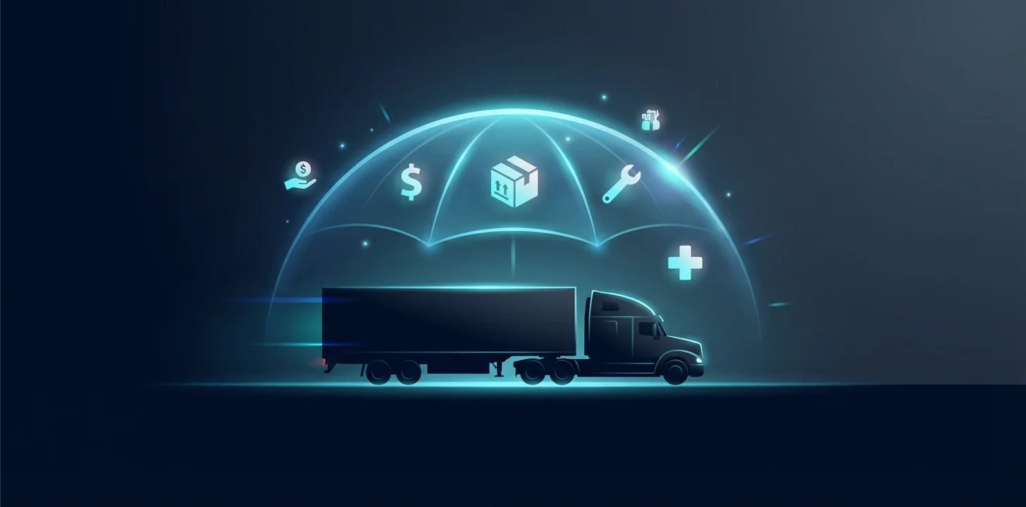 Insurance coverage protecting a semi-truck