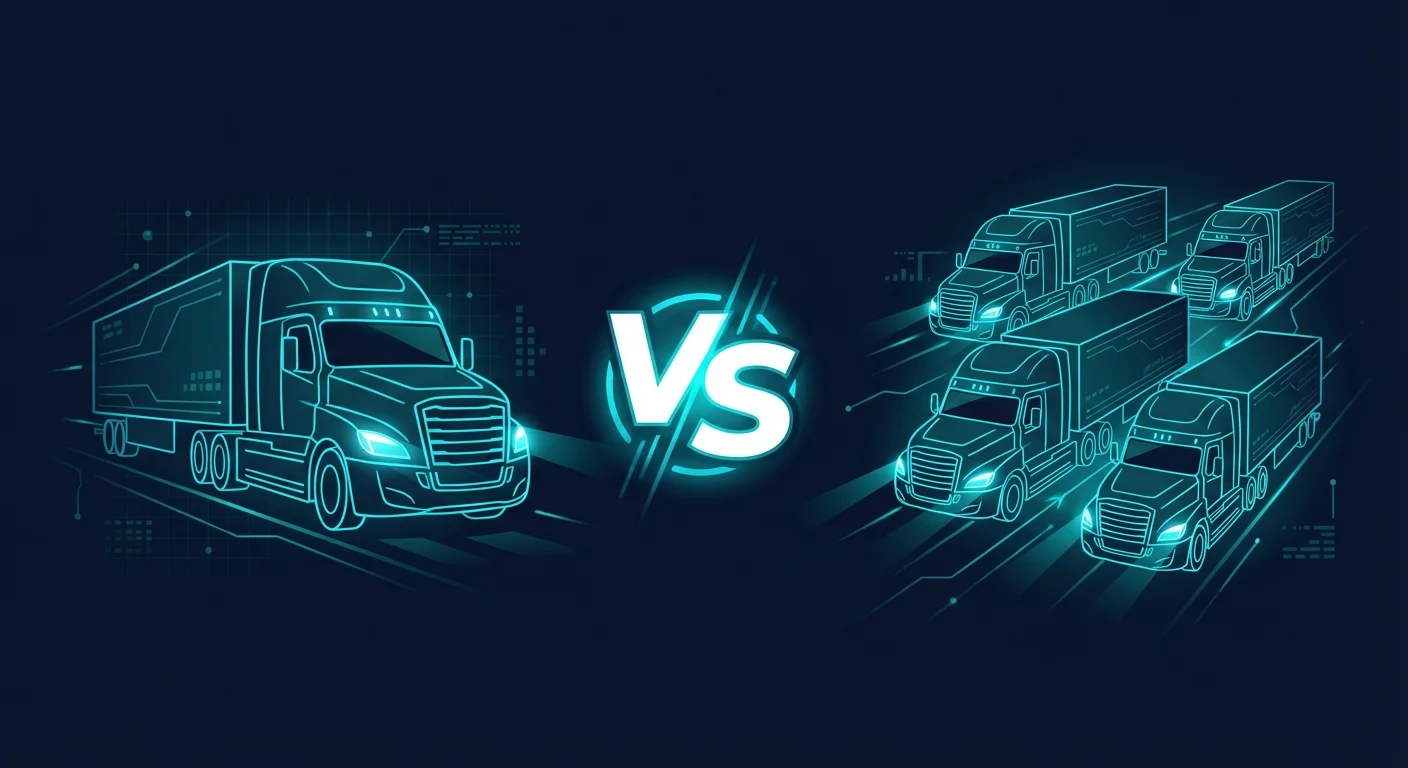 Fleet insurance vs individual truck policies comparison