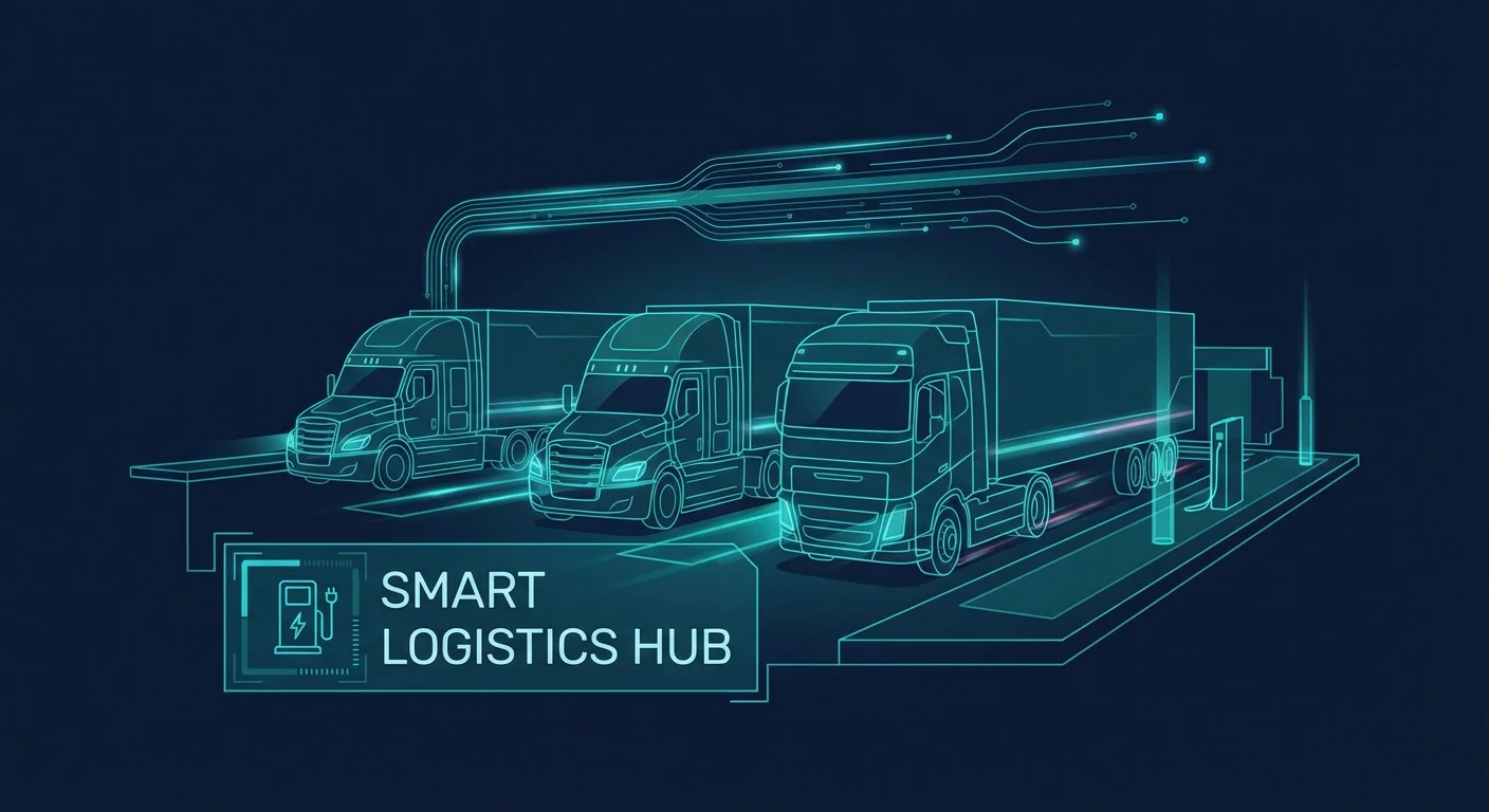 Small fleet of 2-5 commercial trucks